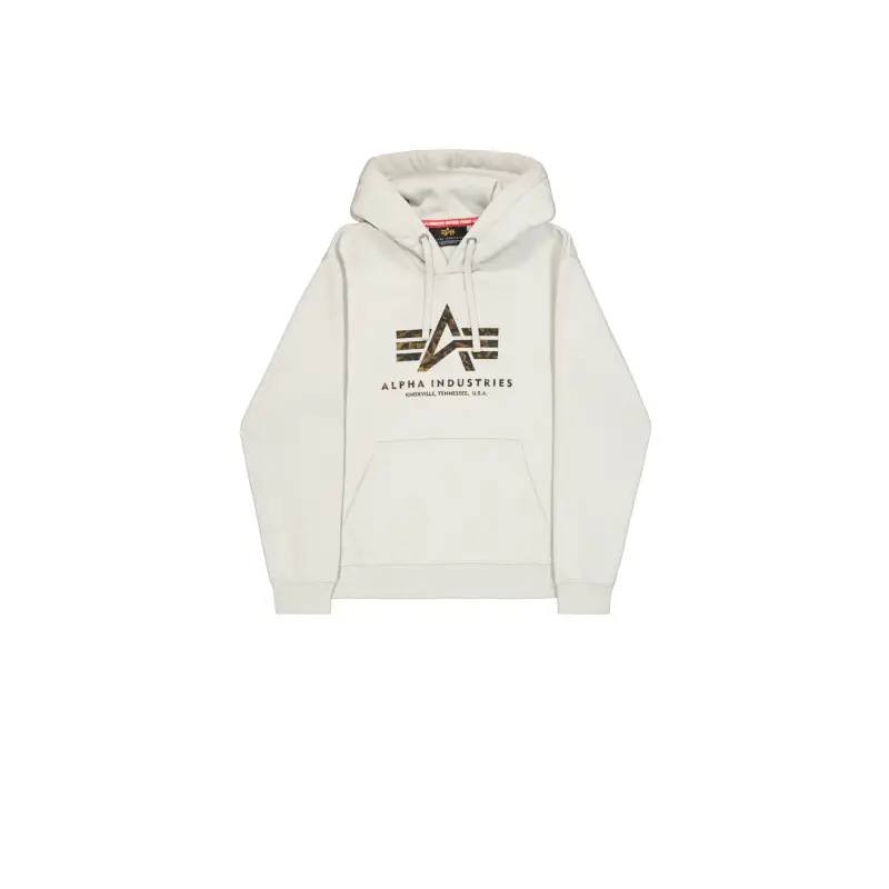 Felpa con cappuccio Alpha Industries Basic Big Logo Effect Print