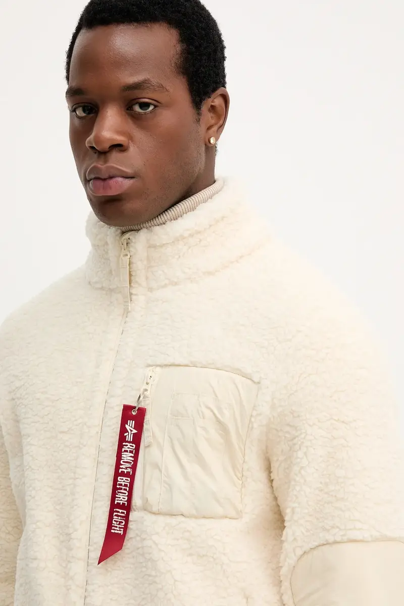 felpa uomo colore beige 148118.16 miniatura 4