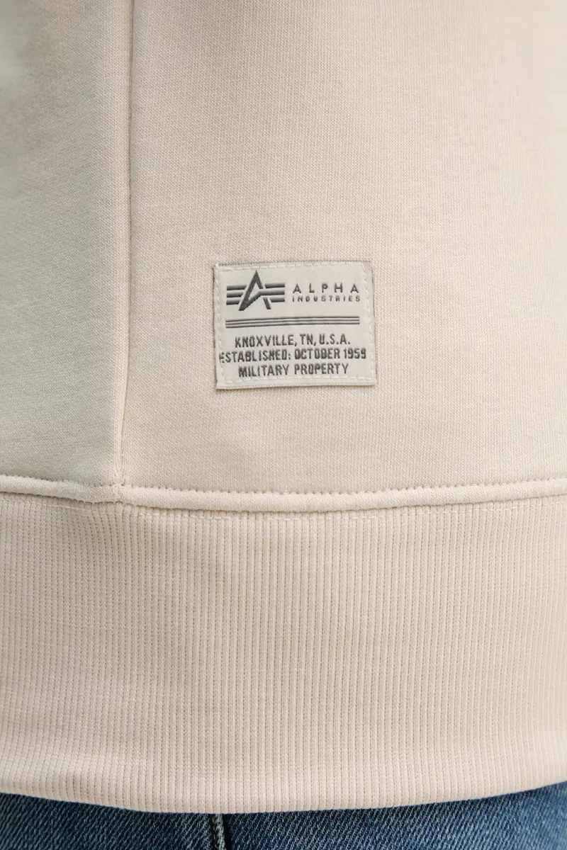 felpa USN Blood Chit uomo colore beige 136300 miniatura 5