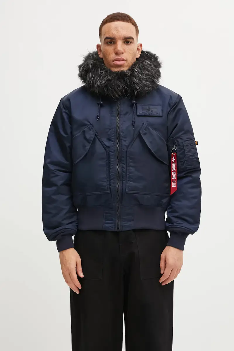 giacca 45/P Hooded Custom colore blu navy 113145