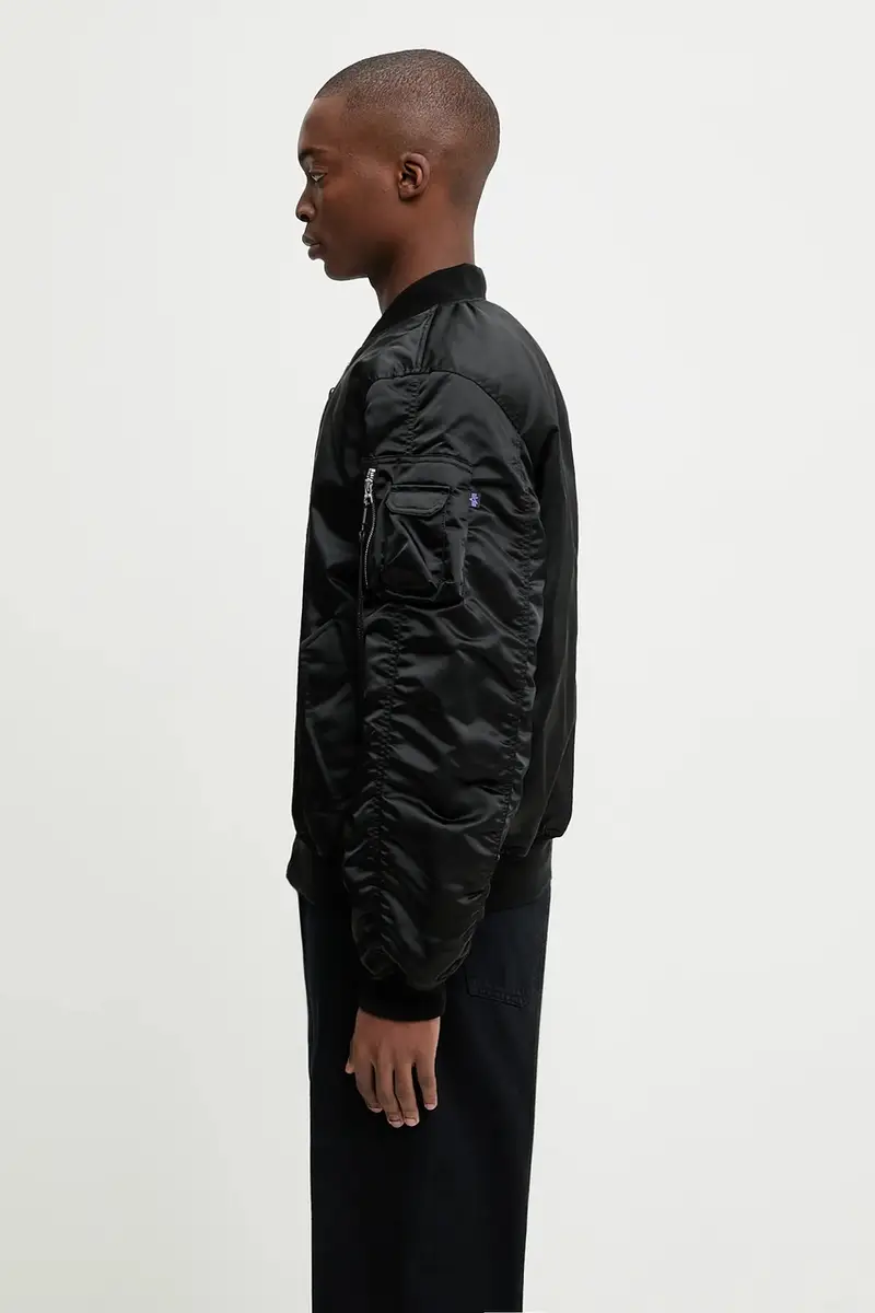 giacca 766027 colore nero MA-1 UV miniatura 2