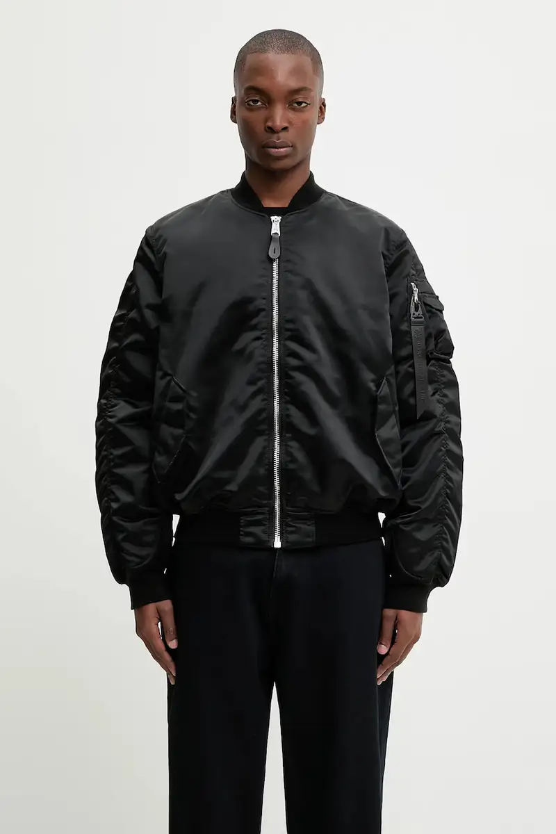 giacca 766027 colore nero MA-1 UV