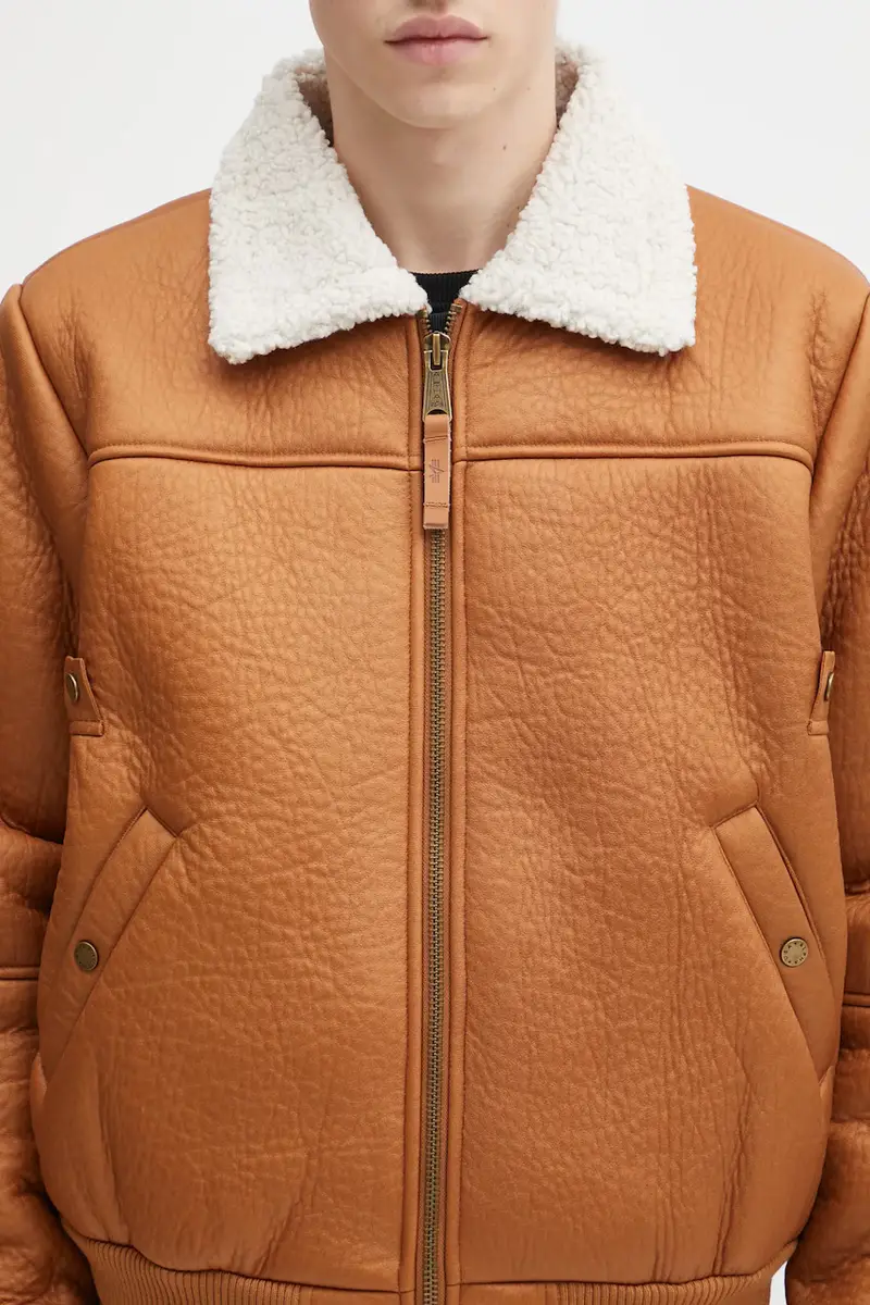 giacca B-15 Modified colore marrone 258117 miniatura 4