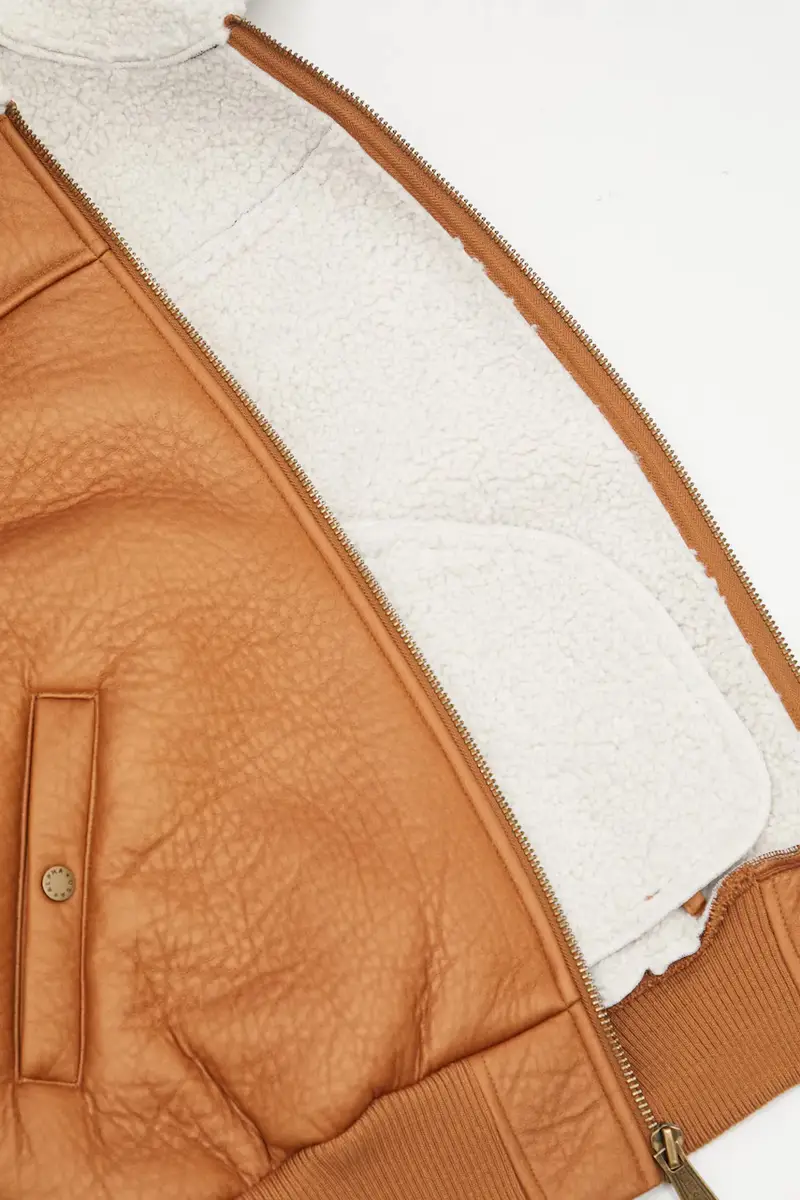 giacca B-15 Modified colore marrone 258117 miniatura 5