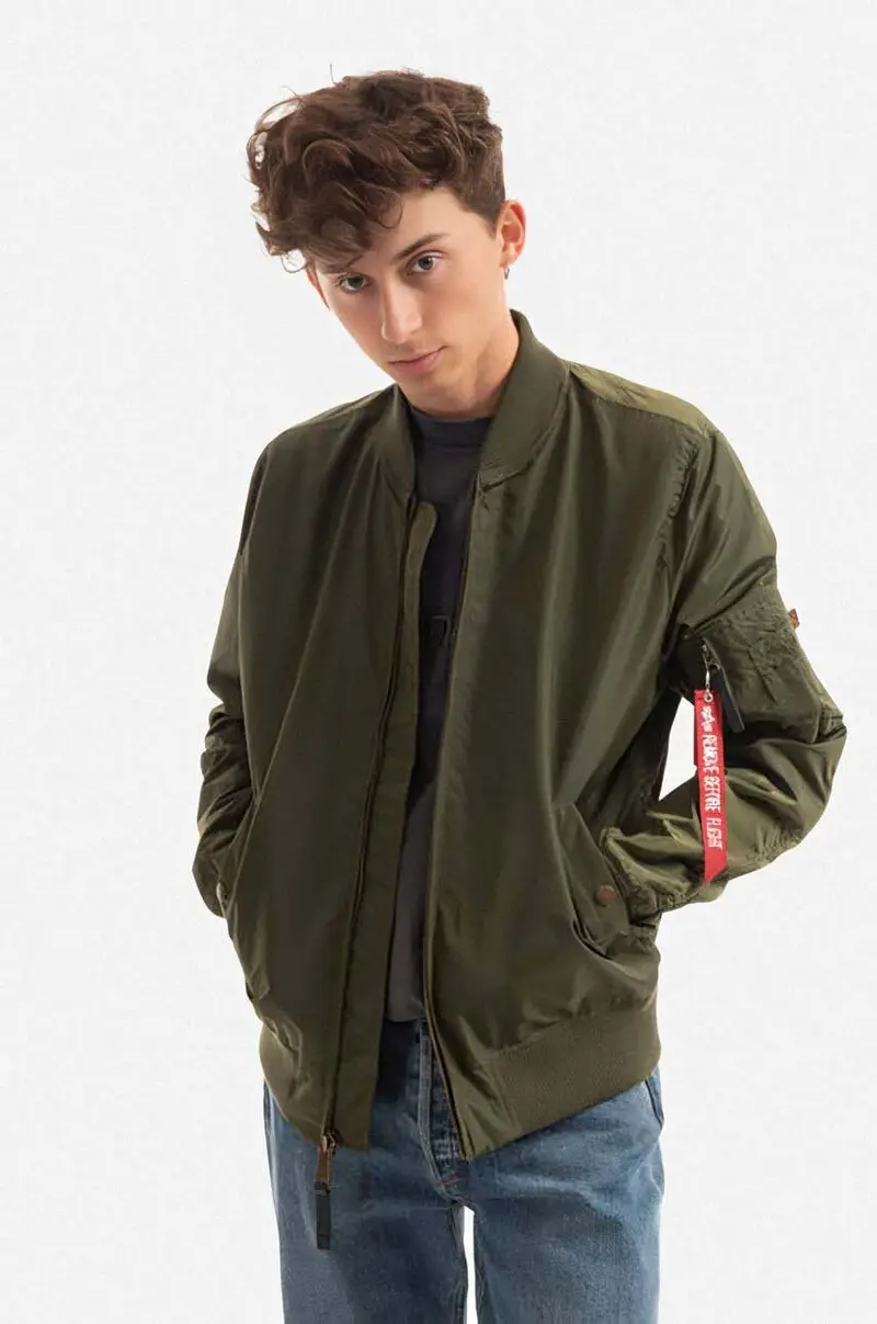 giacca bomber Alpha Industries MA-1 TT uomo 191103.257 Verde