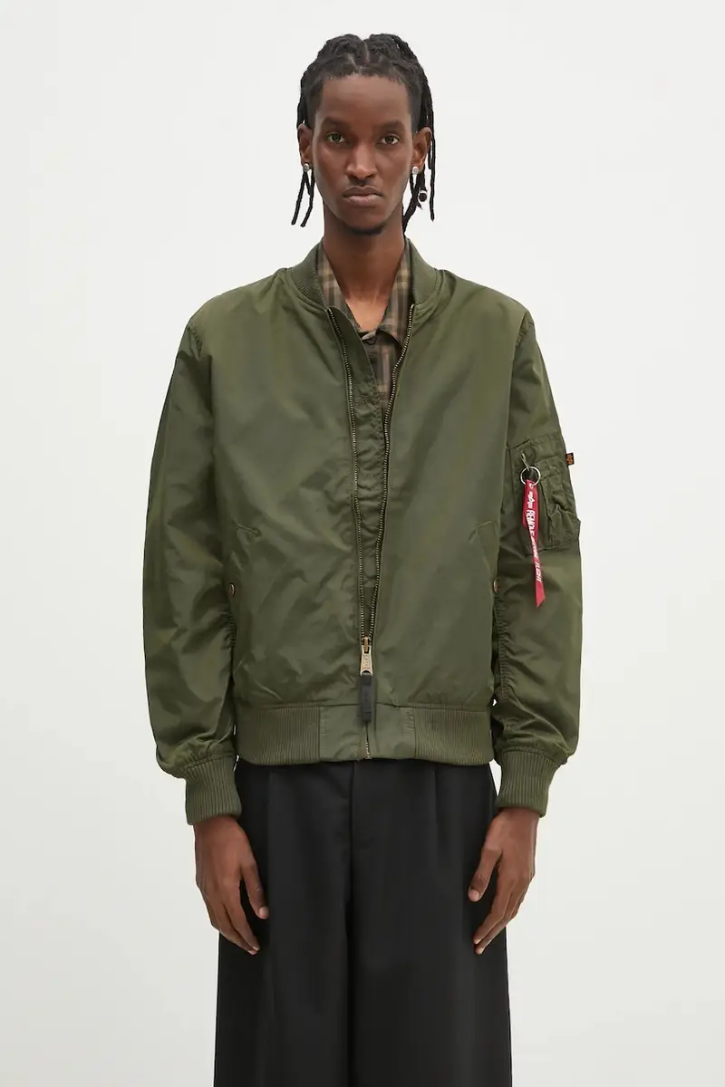 giacca bomber Alpha Industries MA-1 TT uomo 191103.257 Verde