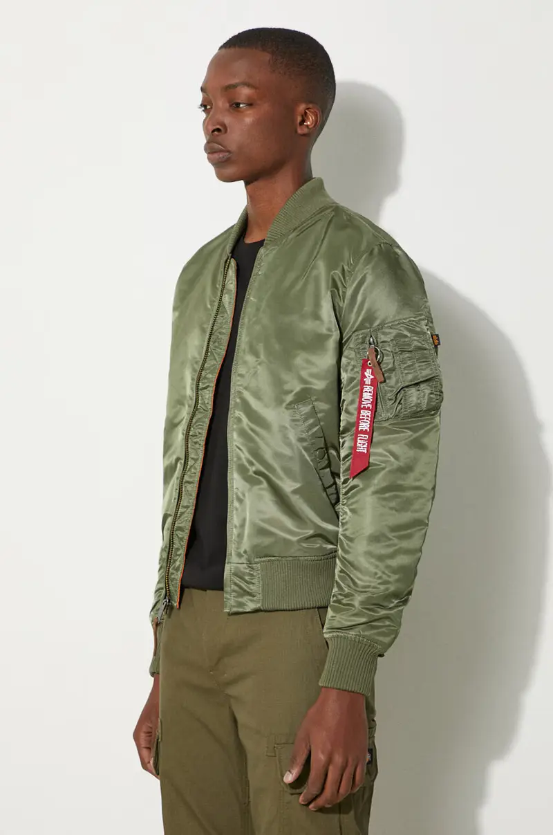 giacca bomber ALPHA INDUSTRIES MA-1 VF 59 Verde miniatura 4
