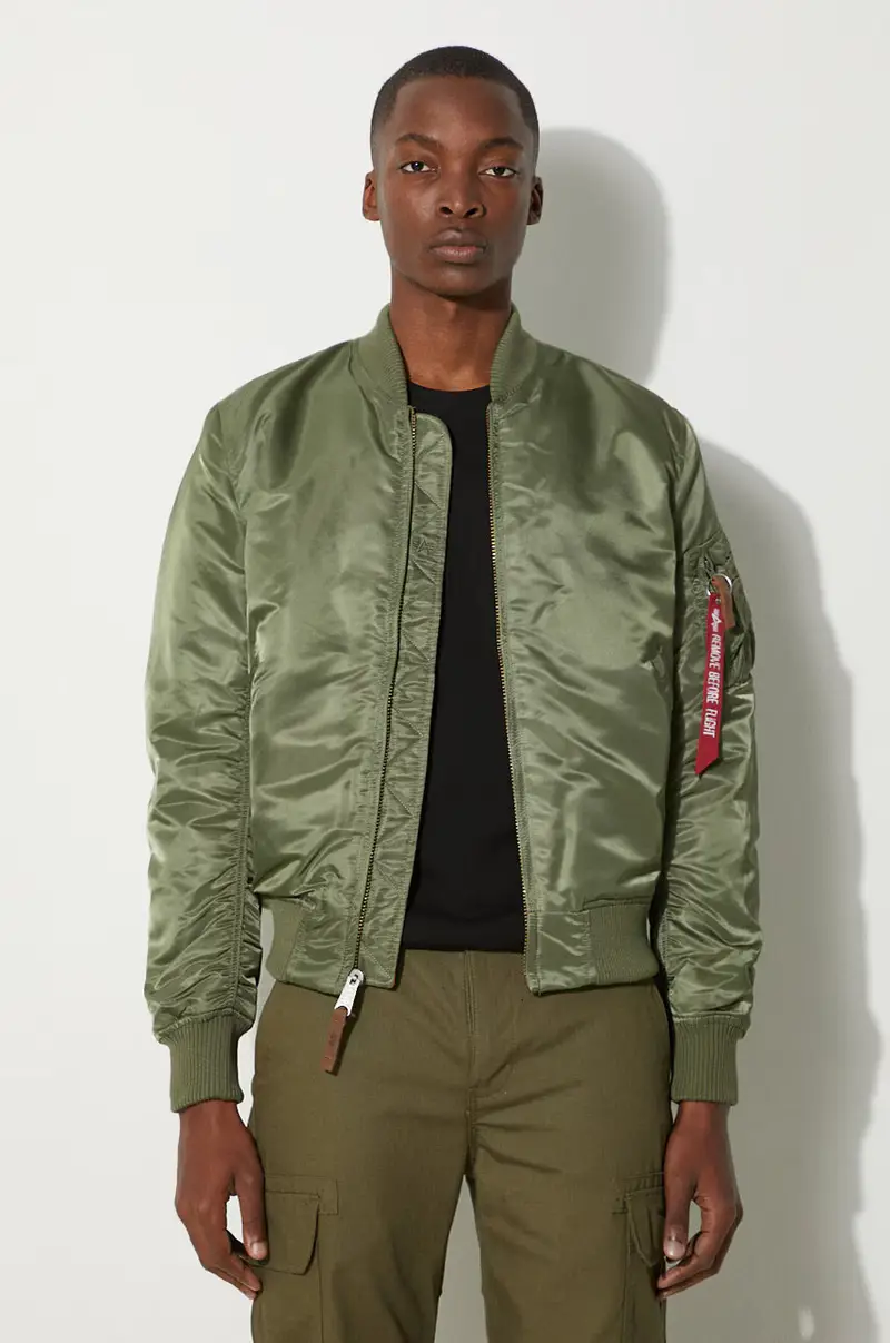 giacca bomber ALPHA INDUSTRIES MA-1 VF 59 Verde