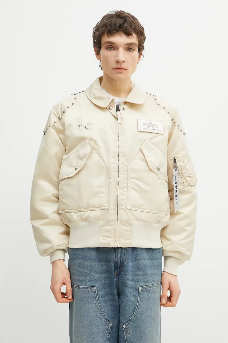 giacca bomber Beige