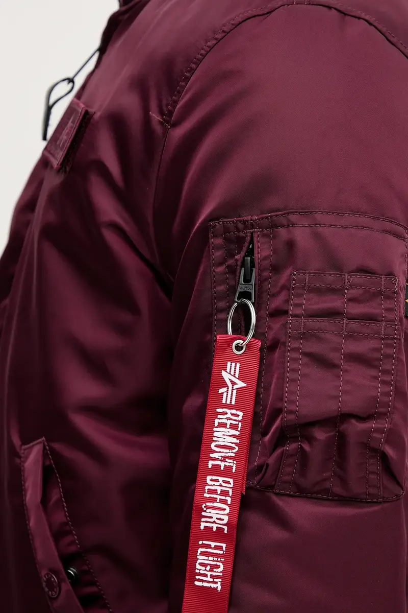 giacca bomber colore granata 128113.608 miniatura 5