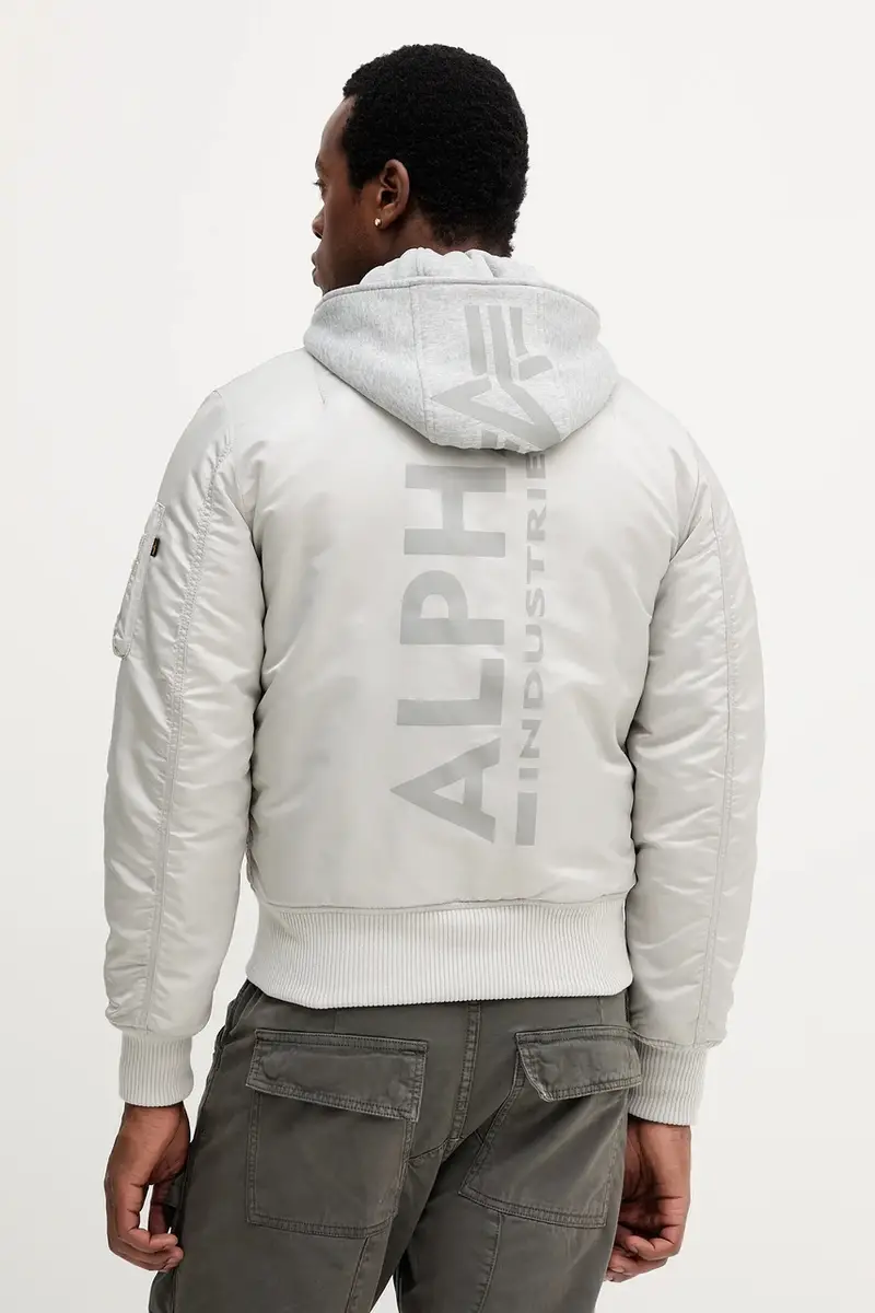 giacca bomber colore grigio 128113.666 miniatura 3