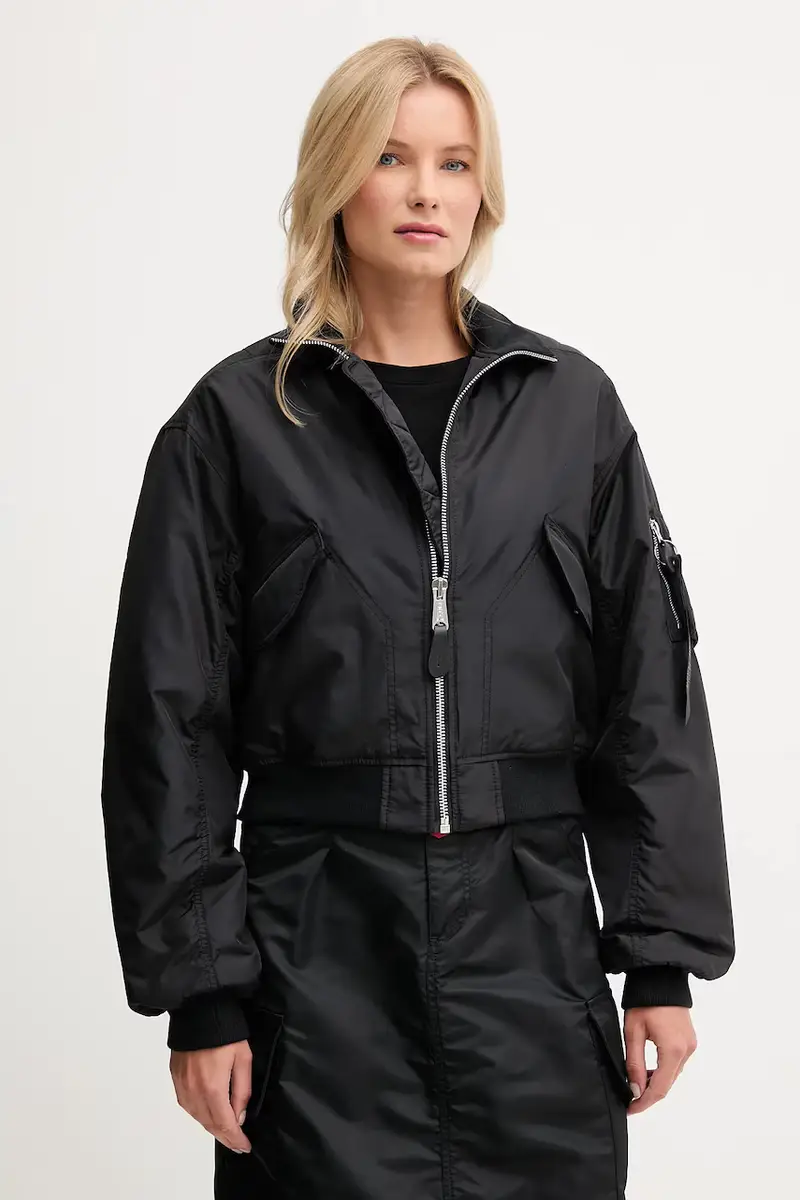 giacca bomber colore nero 258010.03