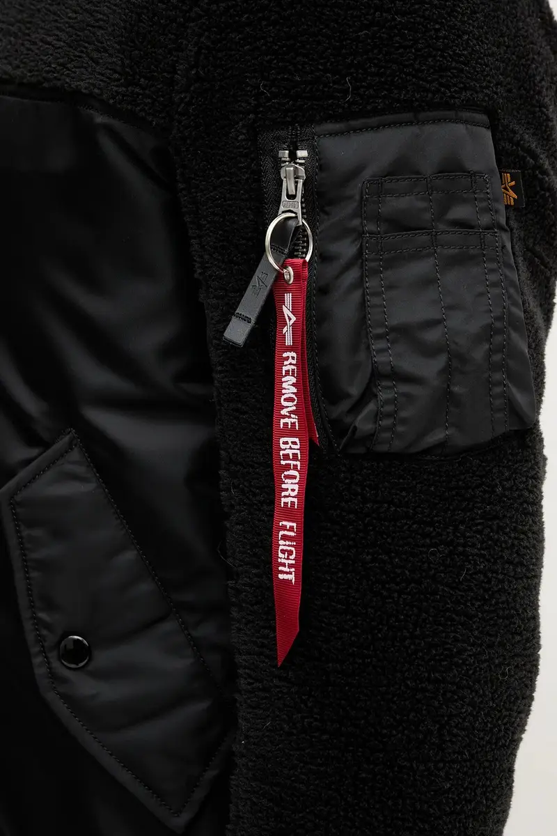 giacca bomber colore nero 258118.03 miniatura 5