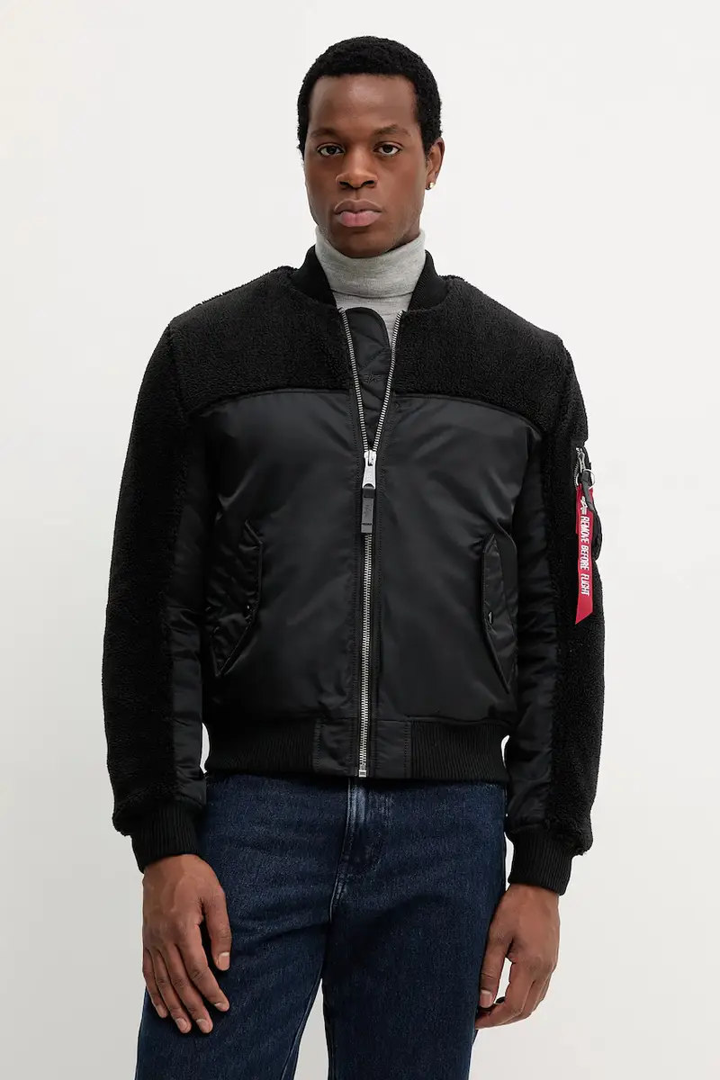 giacca bomber colore nero 258118.03