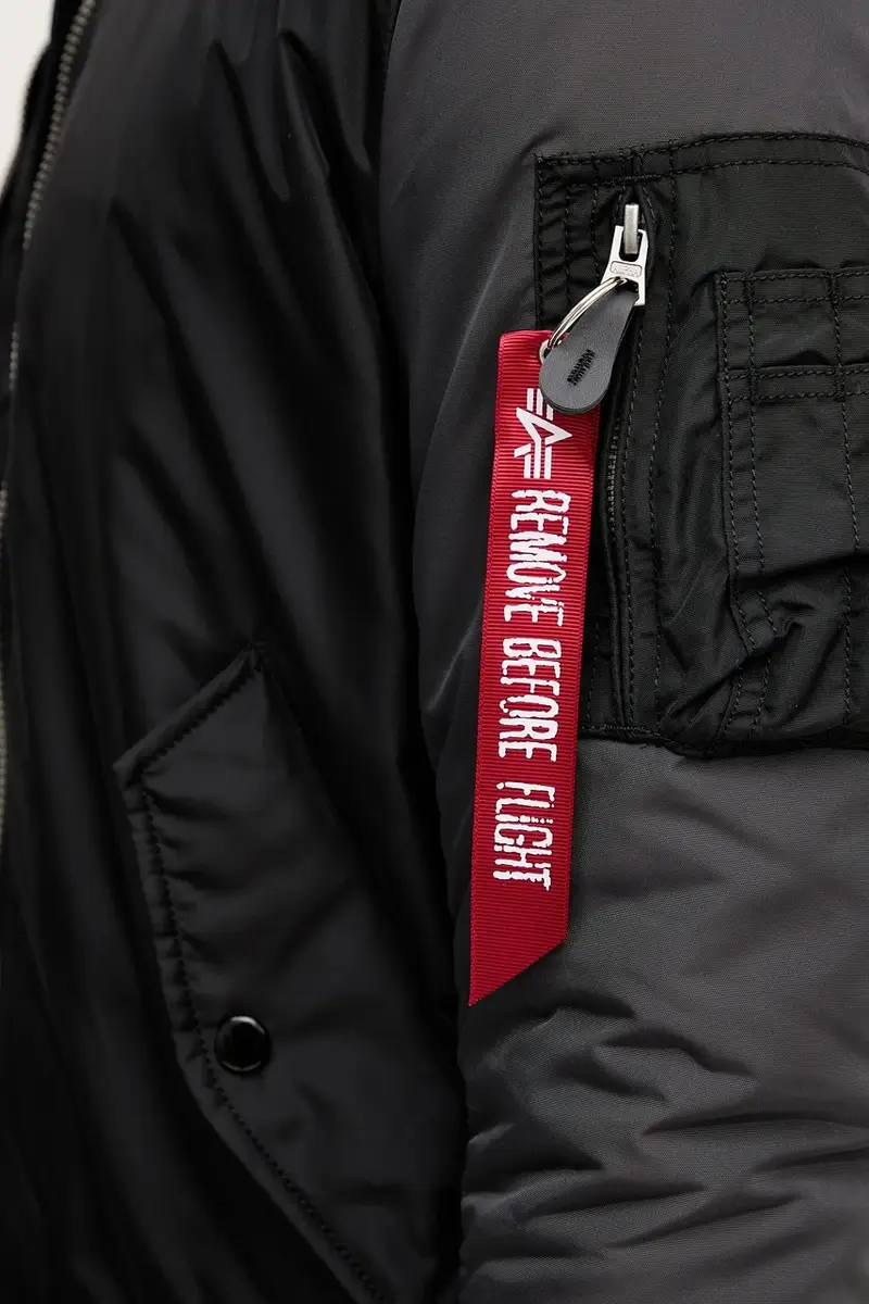 giacca bomber colore nero 258120.03 miniatura 5