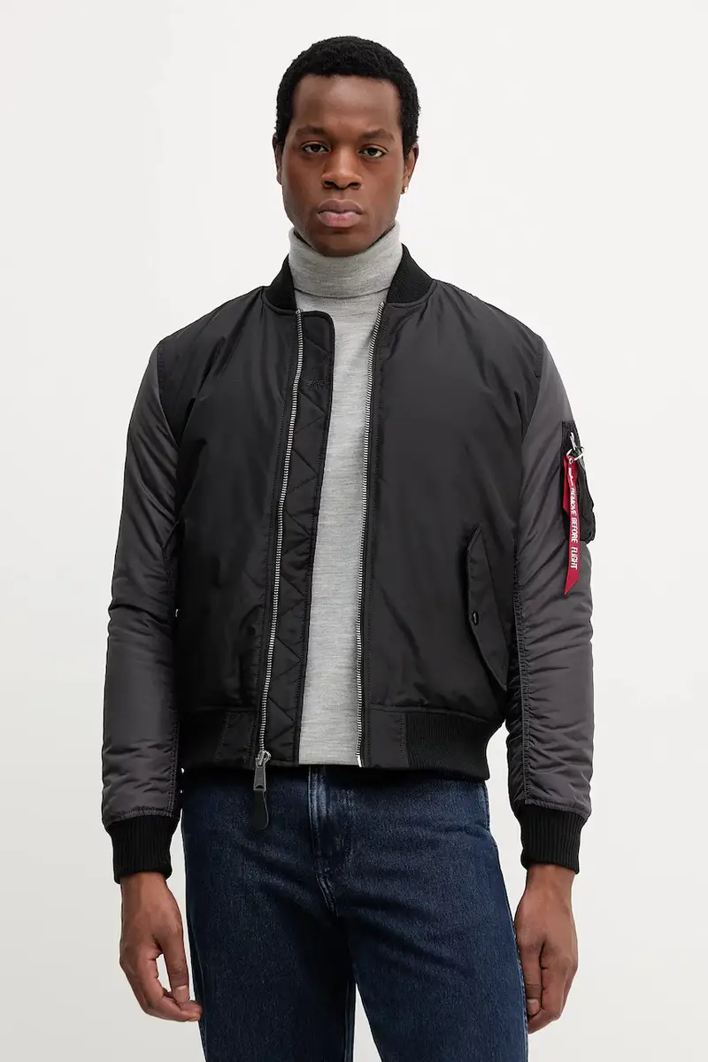 giacca bomber colore nero 258120.03