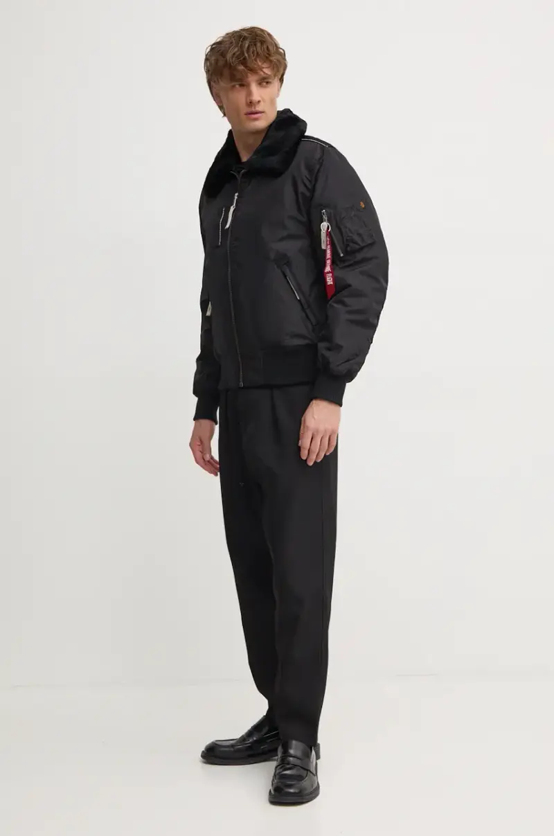 giacca bomber Injector III uomo 143104.03 Nero miniatura 2