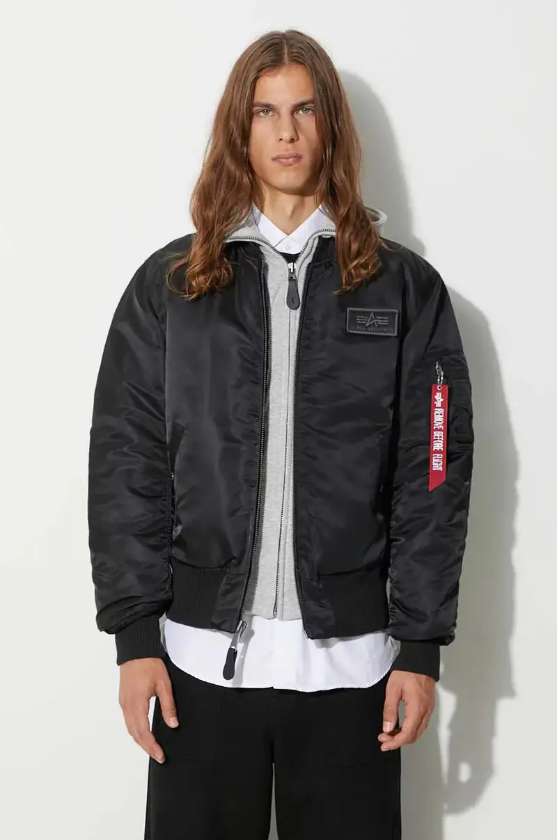 giacca bomber MA-1 D-Tec uomo 183110.03 Nero