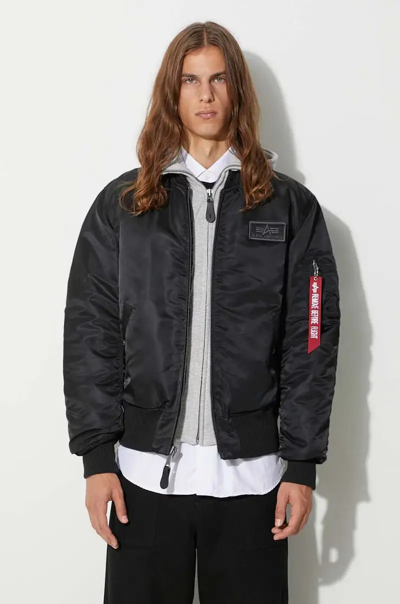 giacca bomber MA-1 D-Tec uomo 183110.03 Nero