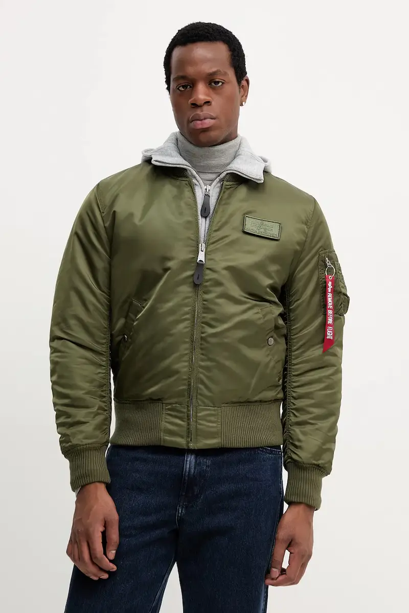 giacca bomber MA-1 D-Tec uomo 183110.257 Verde