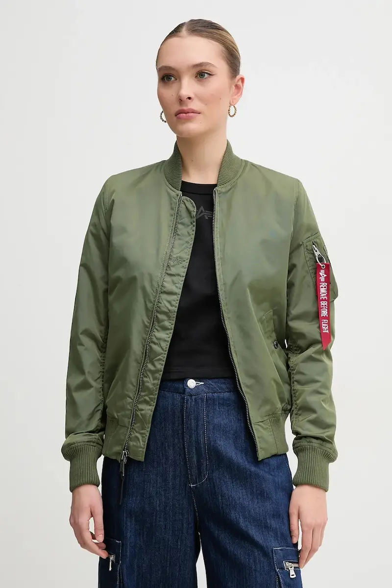 giacca bomber MA-1 TT 141041 01 donna Verde