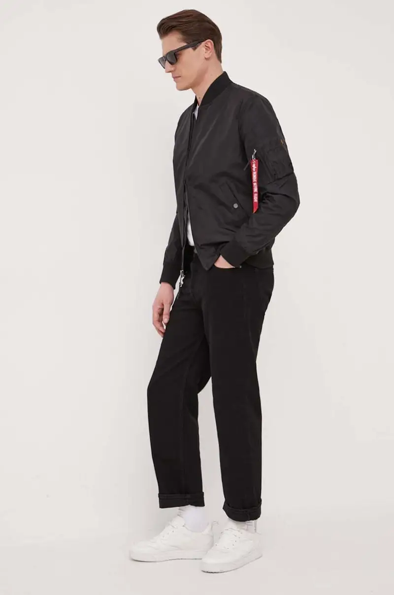 giacca bomber MA-1 TT uomo 191103.03 Nero miniatura 2