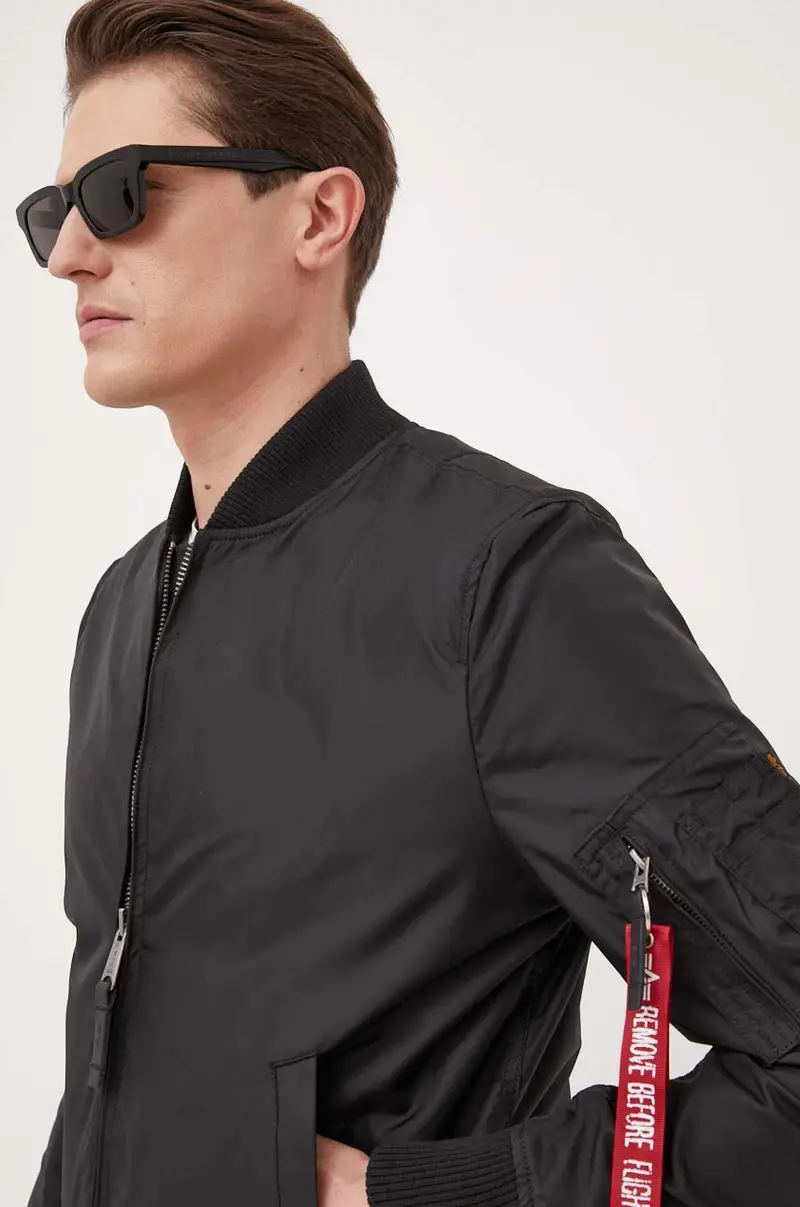 giacca bomber MA-1 TT uomo 191103.03 Nero