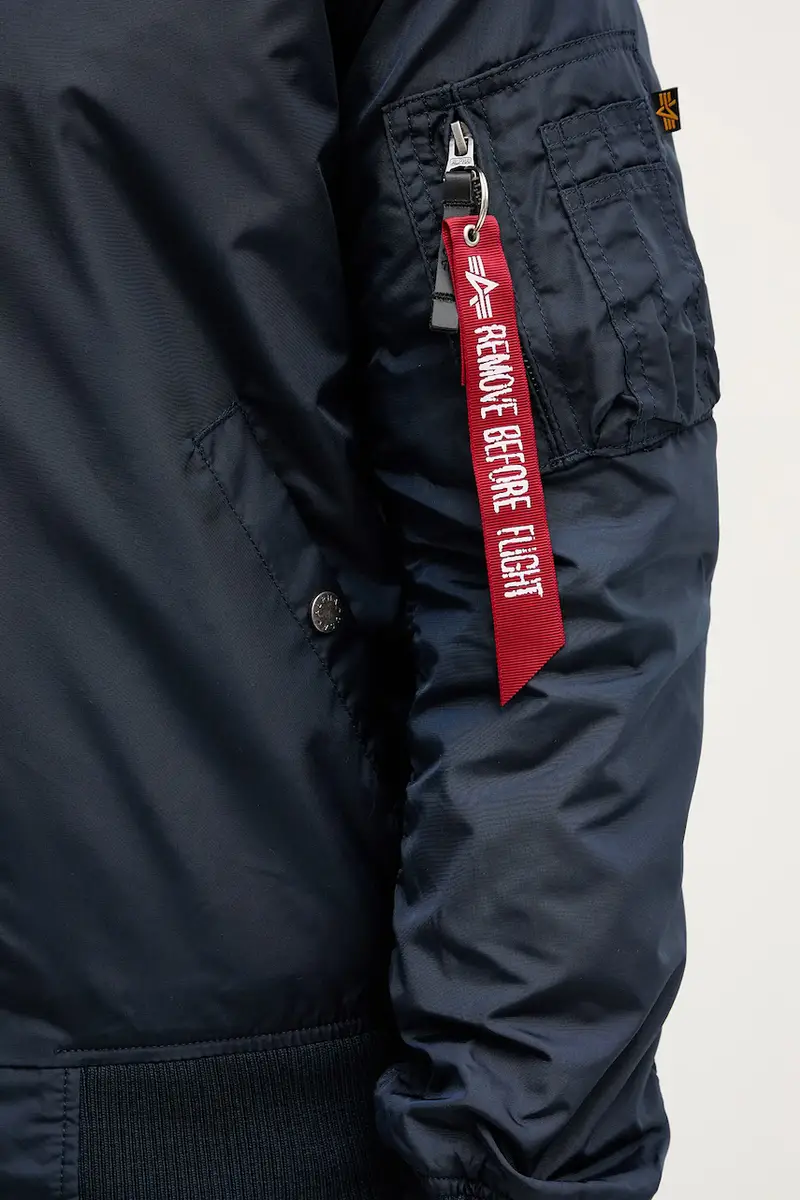 giacca bomber MA-1 TT uomo 191103.07 Blu navy miniatura 5