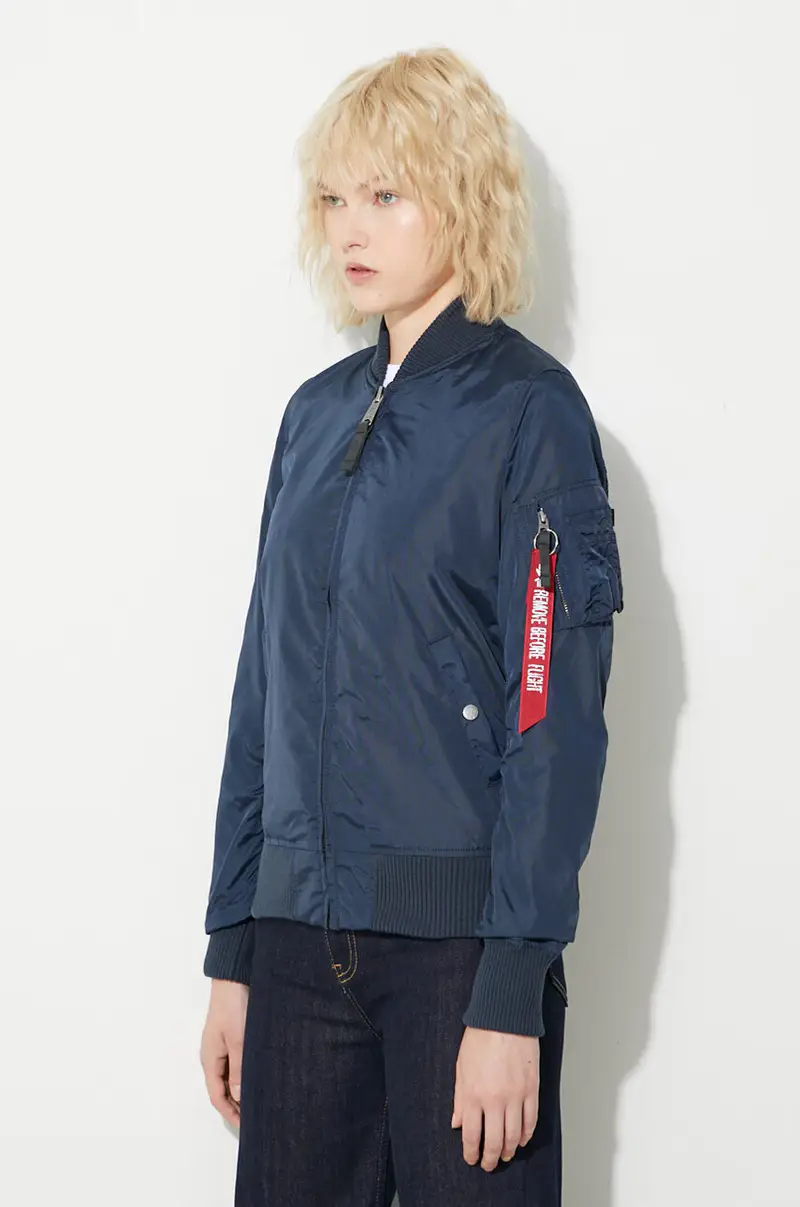 giacca bomber MA-1 TT Wmn Blu navy miniatura 4