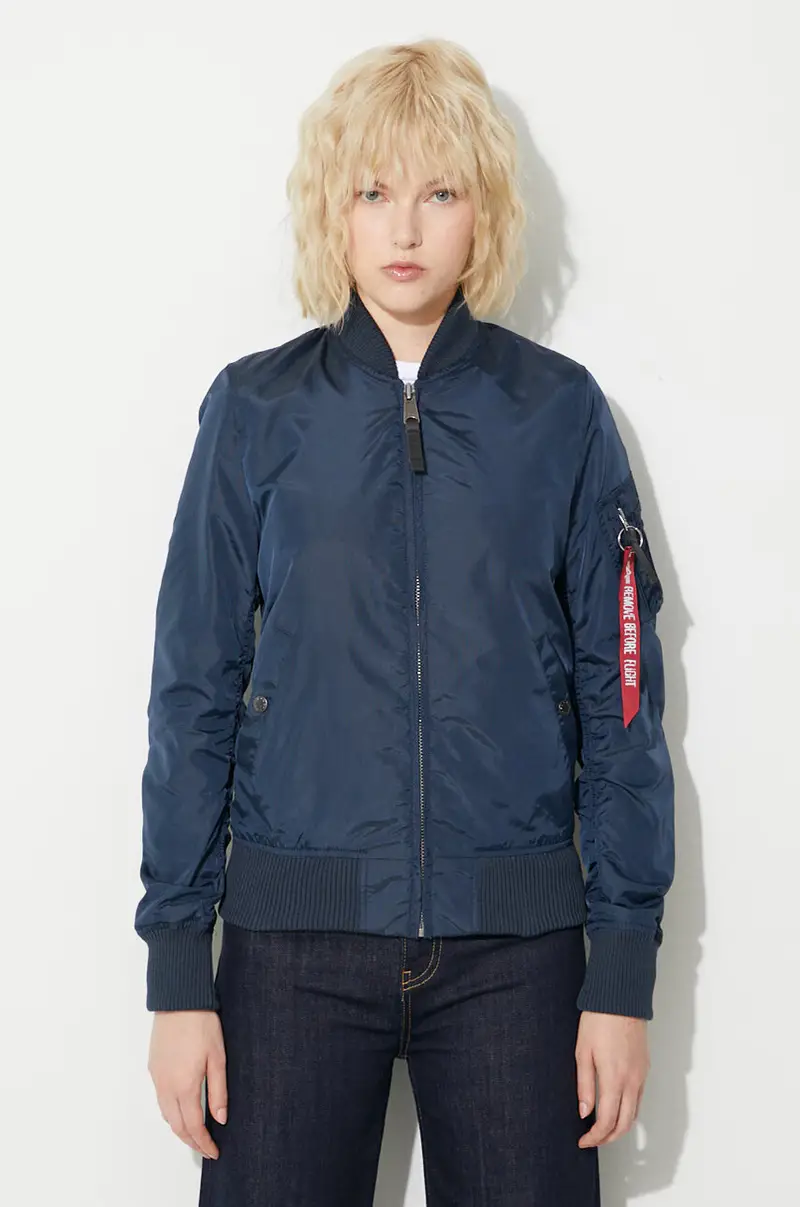 giacca bomber MA-1 TT Wmn Blu navy