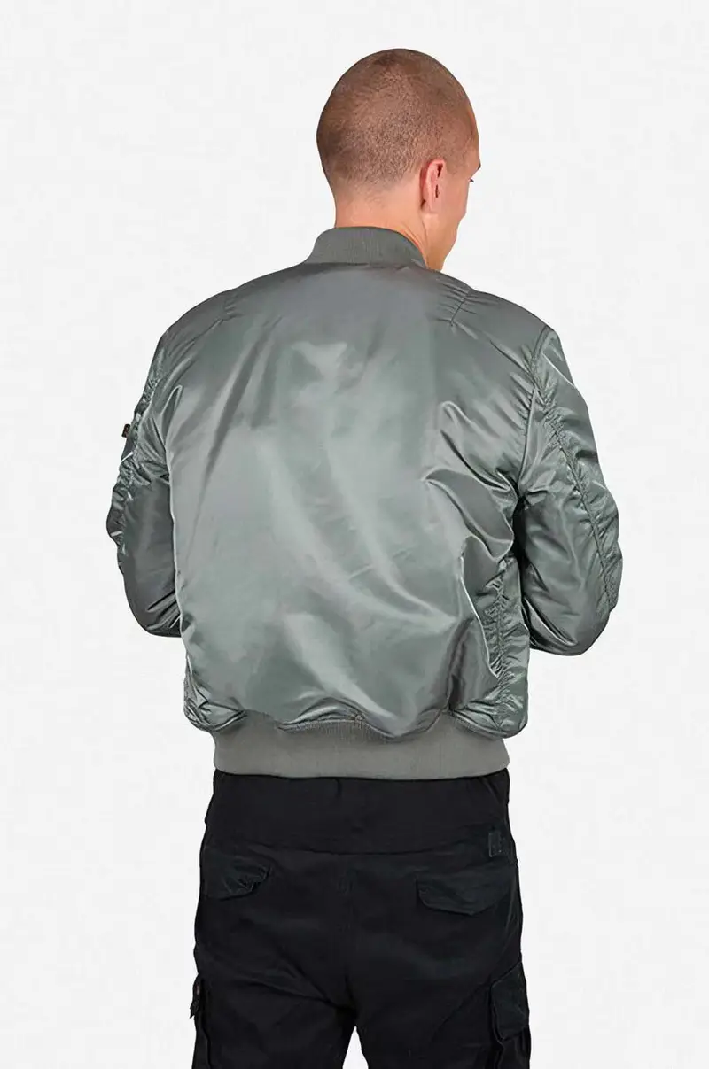 giacca bomber MA-1 VF 59 Uomo 191118 432 Verde miniatura 2