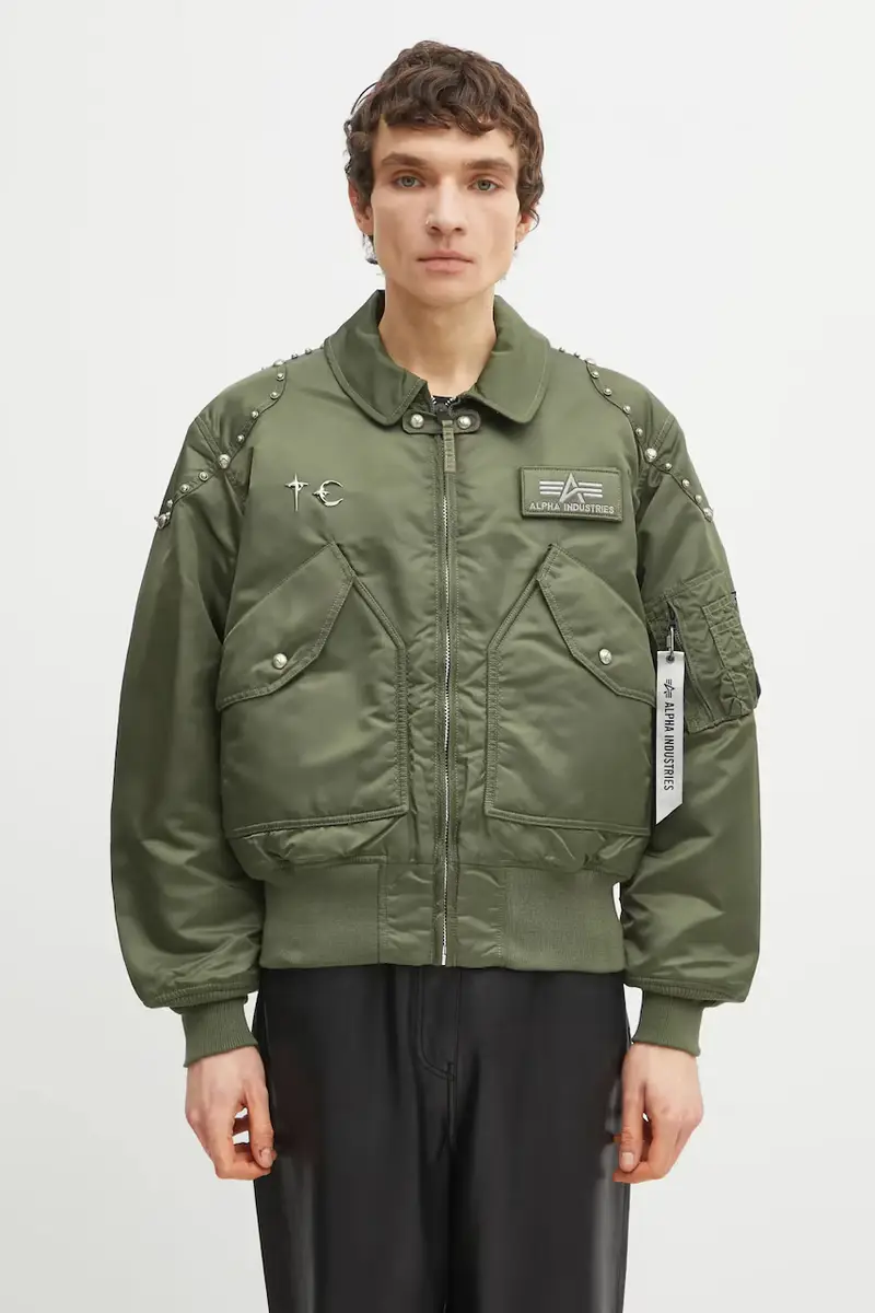 giacca bomber Verde