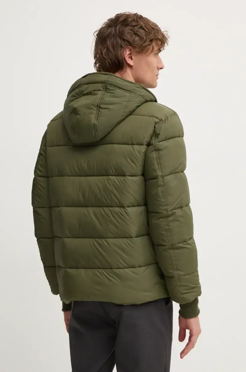 giacca Hooded Puffer Alpha FD uomo 118113.257 Verde miniatura 3