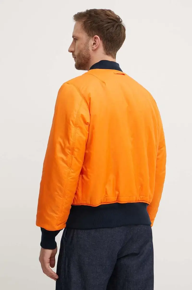 giacca MA-1 uomo 100101.07 Blu navy miniatura 5