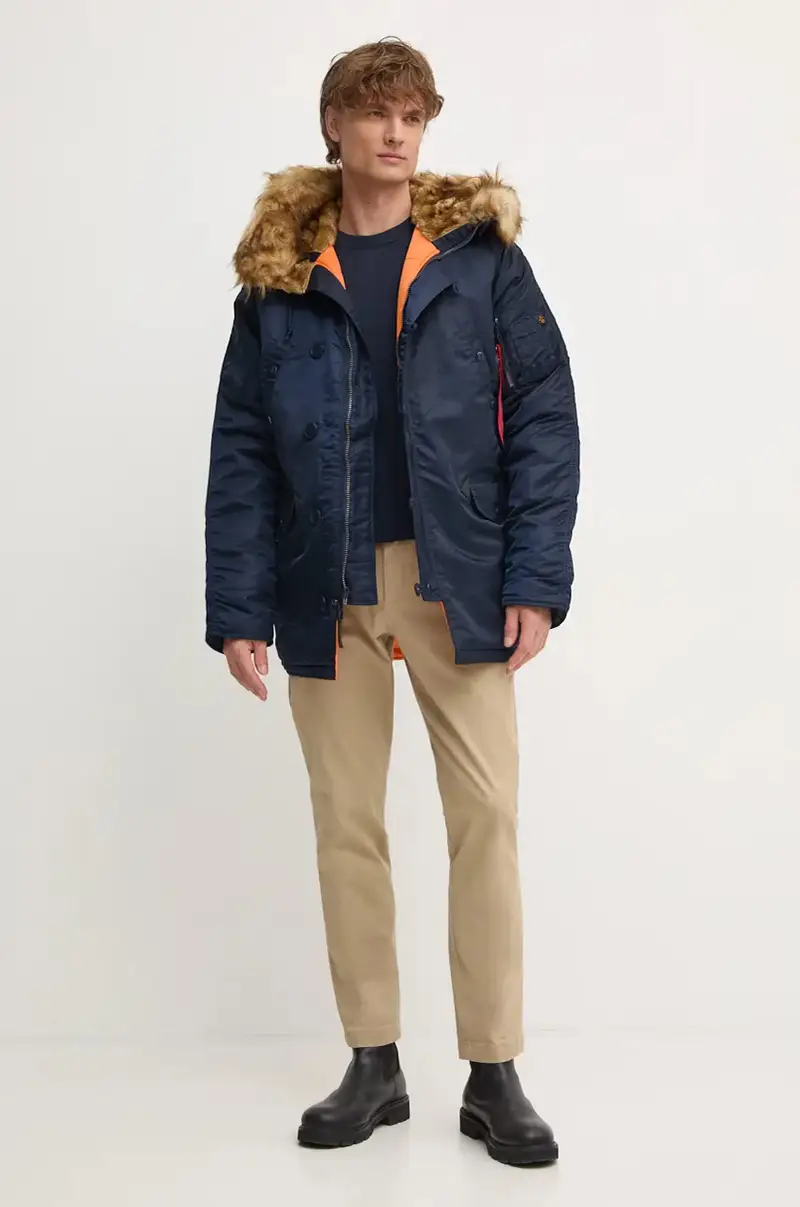 giacca N3B 103141 07 Blu navy miniatura 2