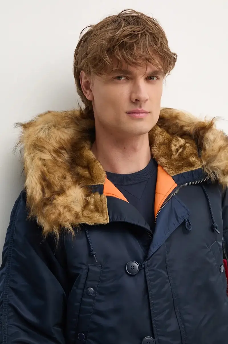 giacca N3B 103141 07 Blu navy miniatura 4