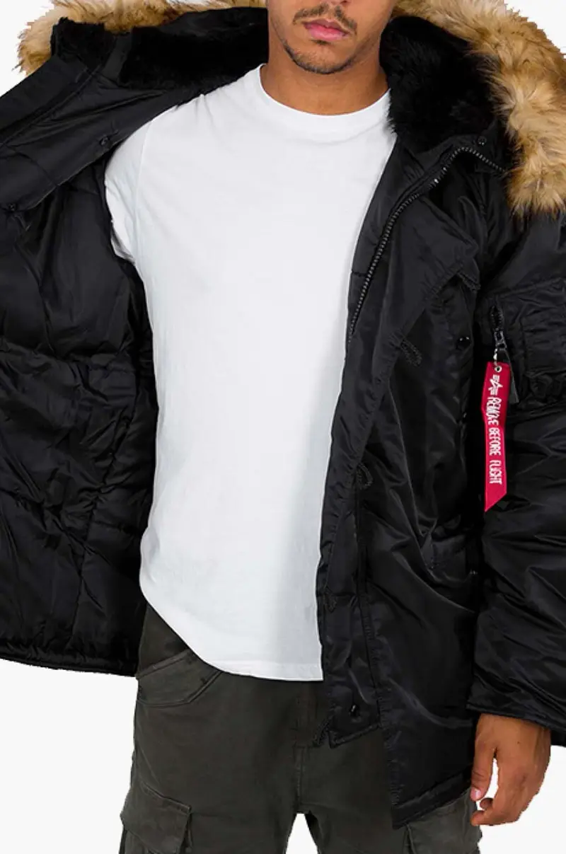 giacca N3B Nero miniatura 3