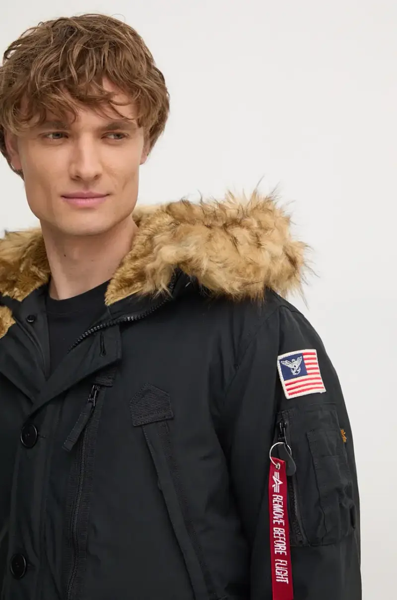 giacca Polar Jacket uomo 123144.03 Nero miniatura 4