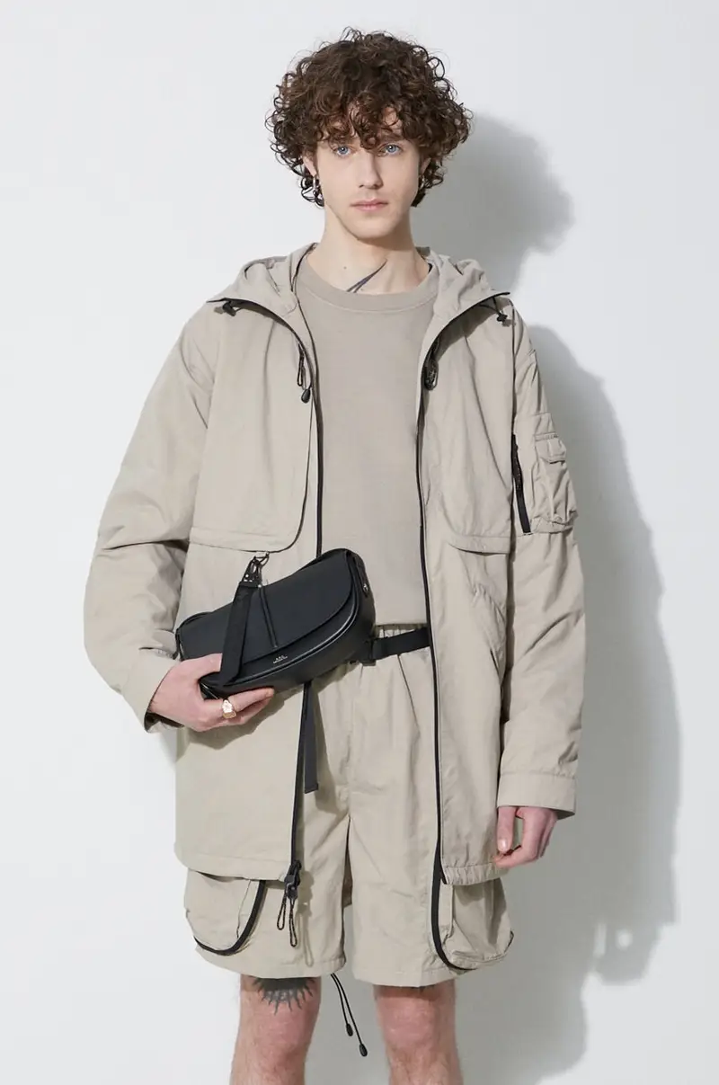 giacca Utility Fishtail UV uomo colore beige 146117UV