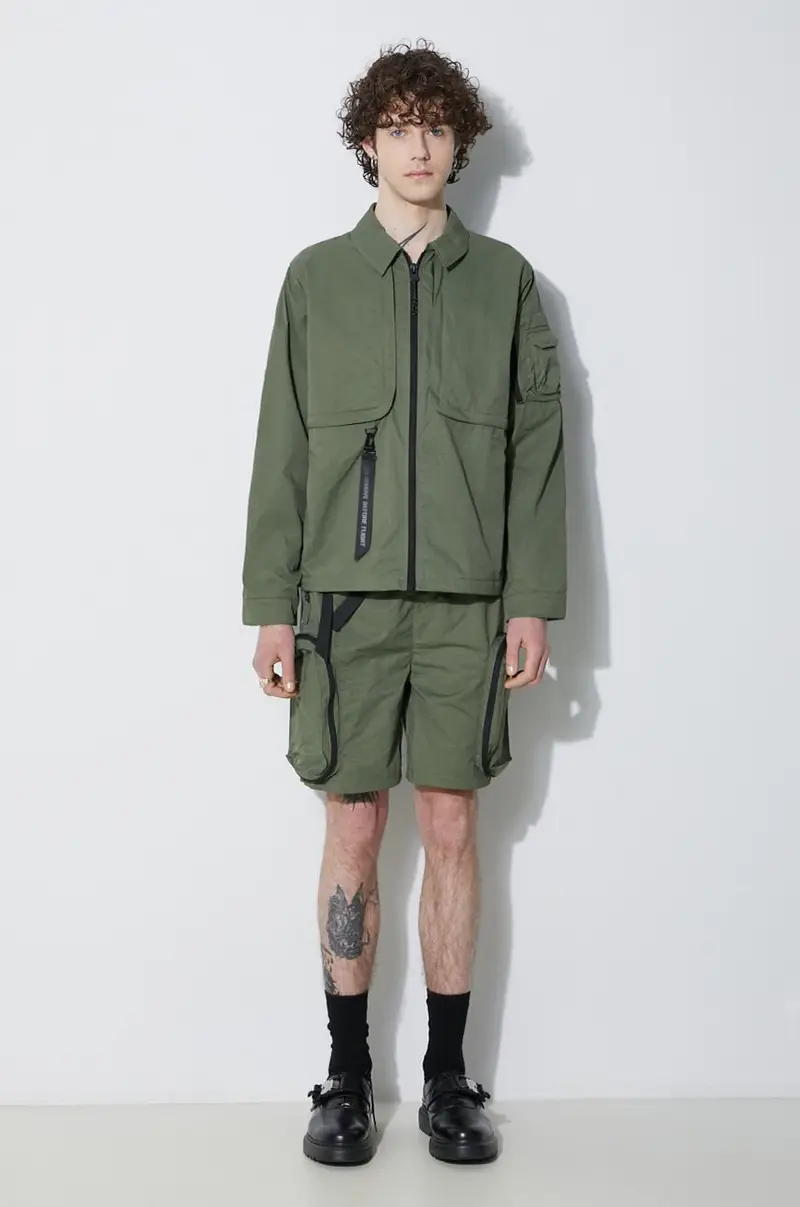 giacca Utility UV uomo colore verde 146118UV