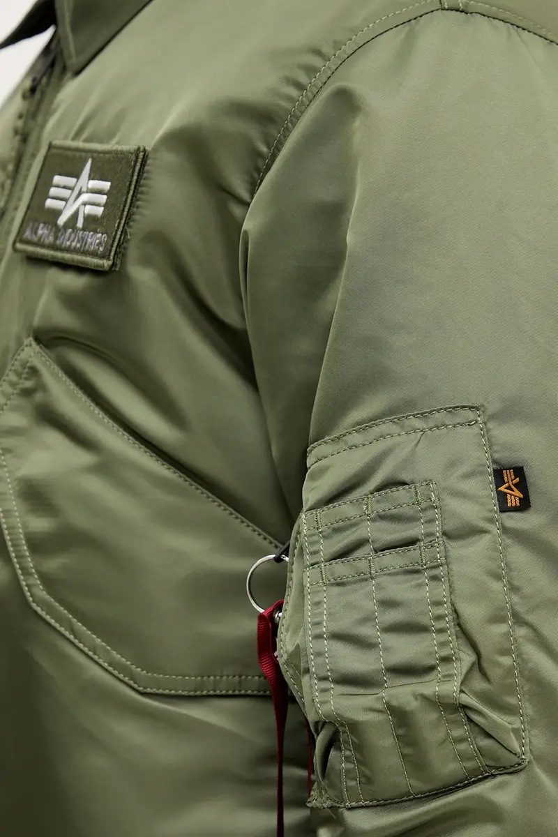 giubotto bomber CWU 45 100102.01 Verde miniatura 5