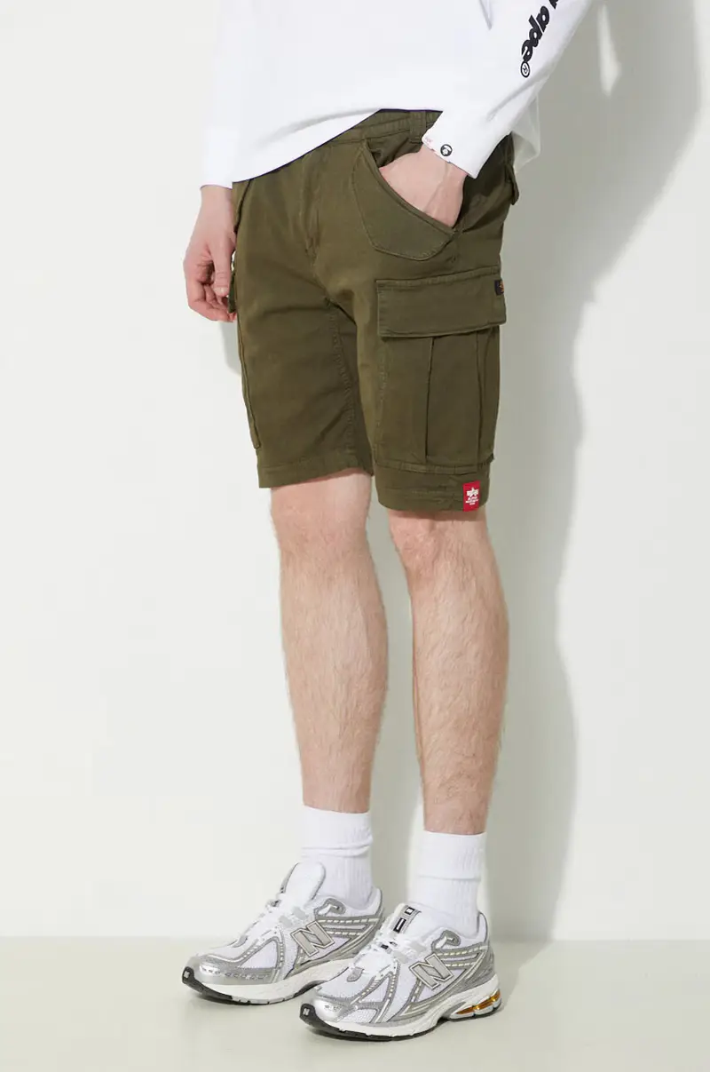 pantaloncini Airman uomo colore verde 116211