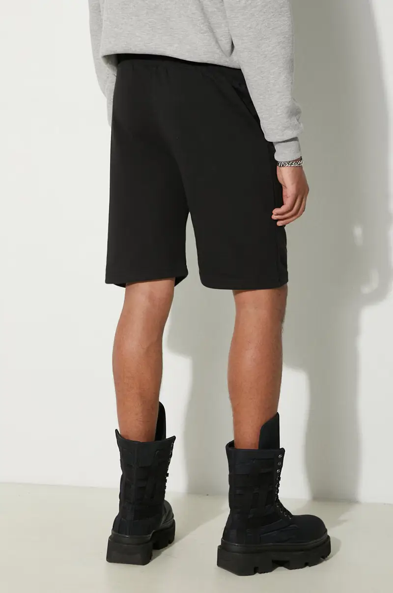 pantaloncini Al Sweat uomo Nero miniatura 3