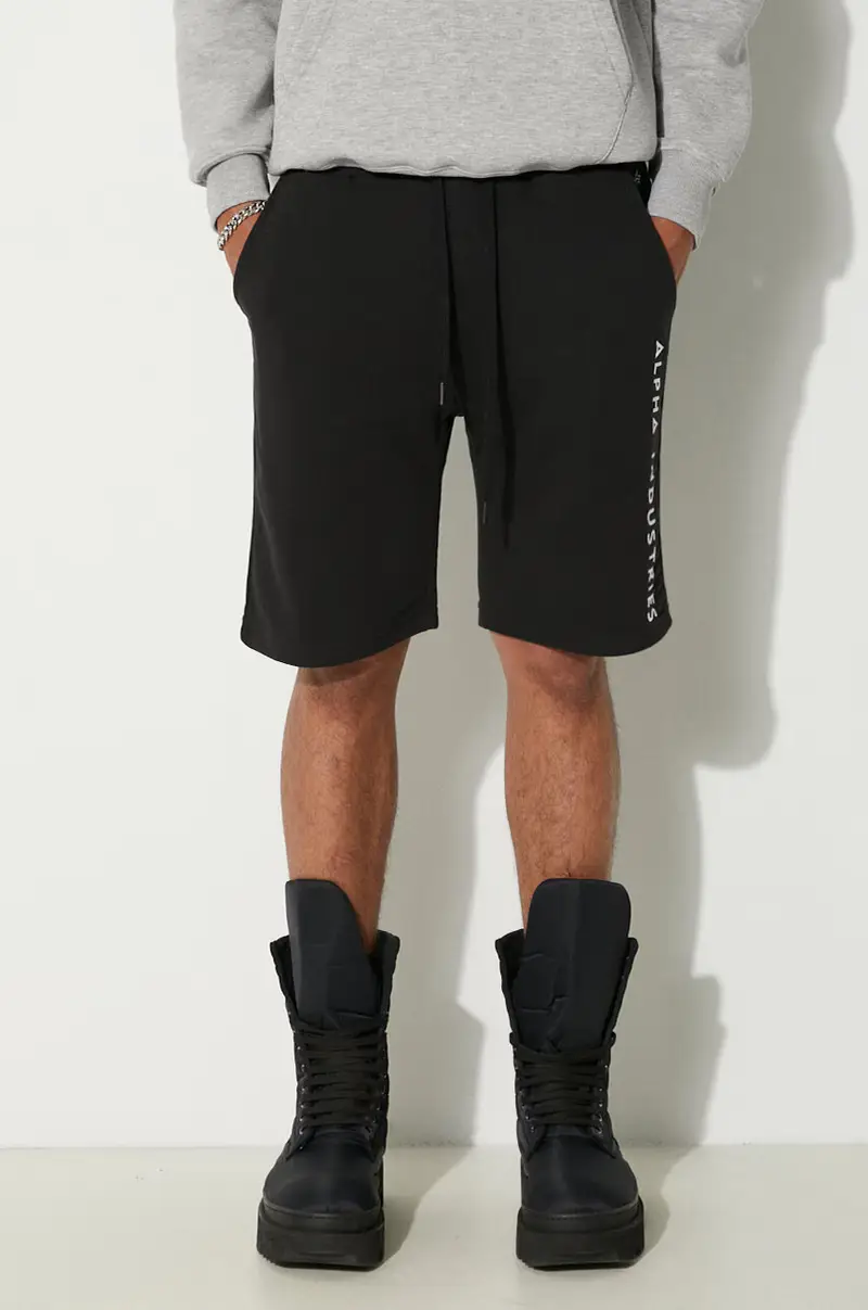 pantaloncini Al Sweat uomo Nero