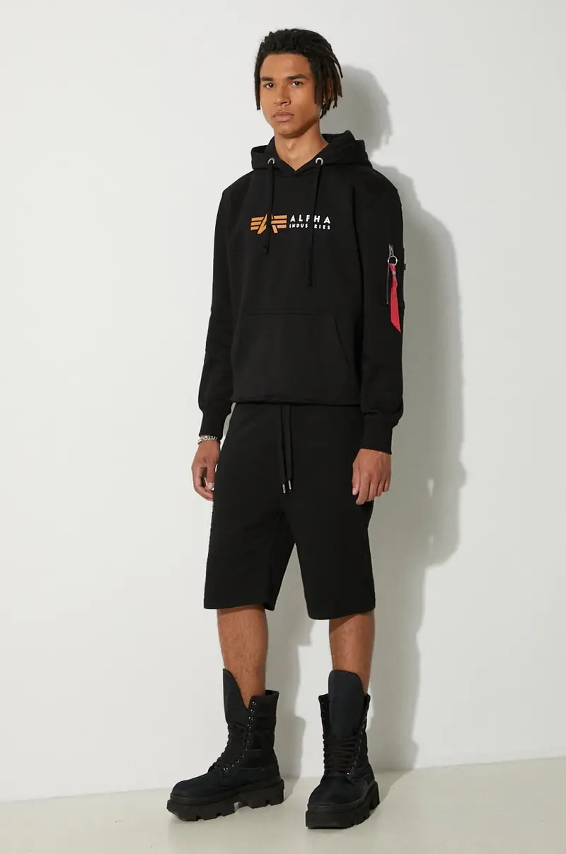 pantaloncini Basic uomo Nero miniatura 2