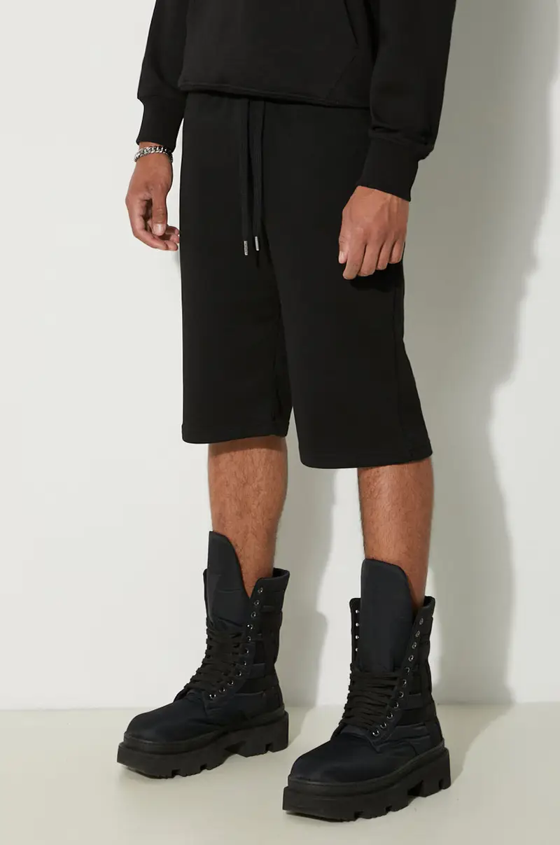 pantaloncini Basic uomo Nero miniatura 4