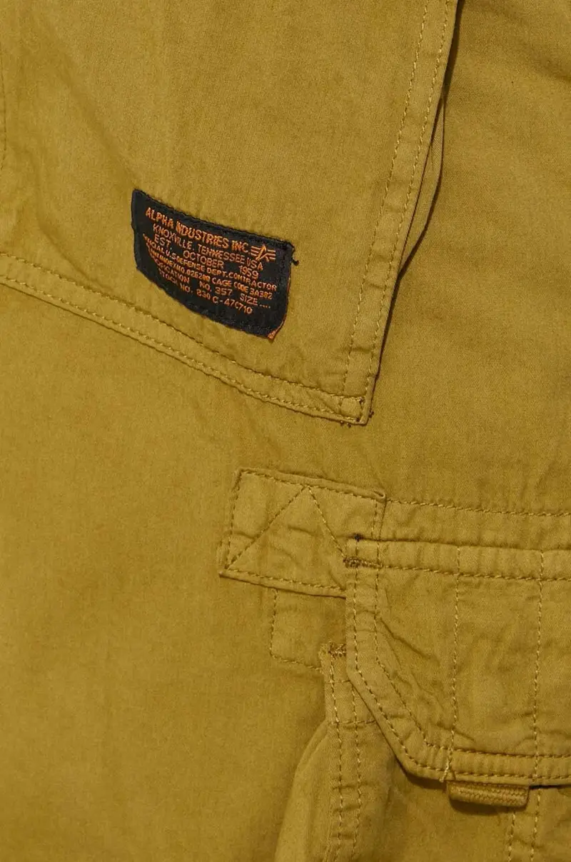 pantaloncini in cotone Jet Short 191200440 Verde miniatura 5