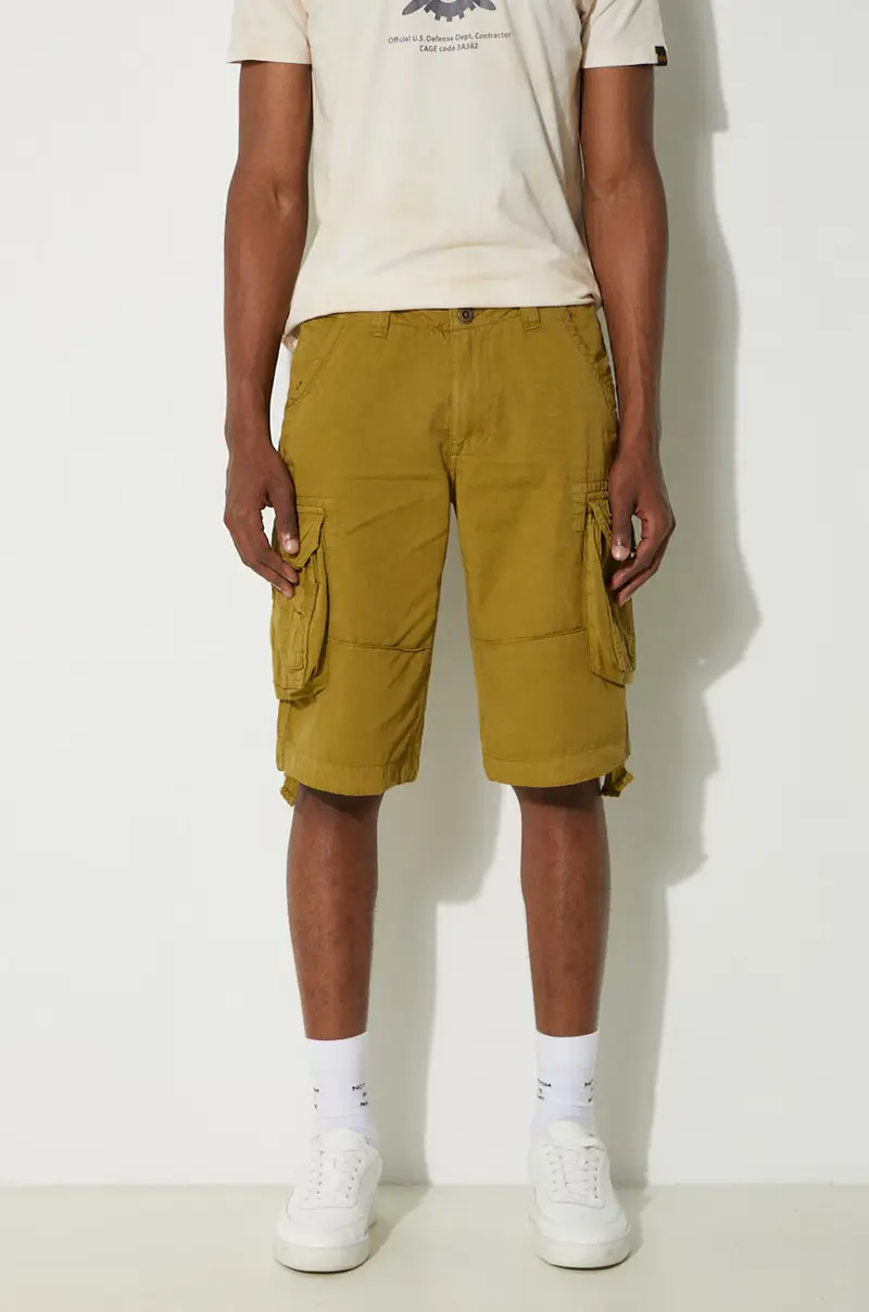 pantaloncini in cotone Jet Short 191200440 Verde