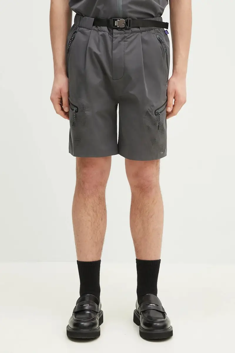 pantaloncini Laser Cut Short uomo colore grigio 756366.747