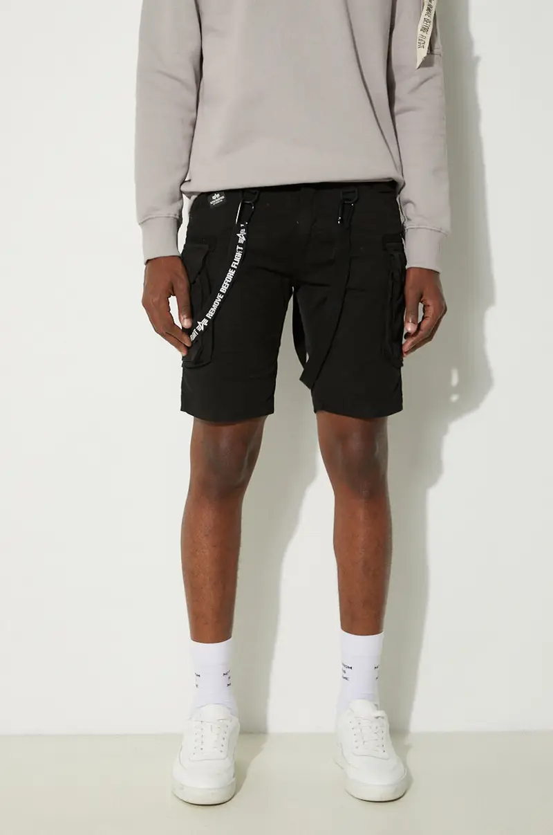 pantaloncini uomo Nero